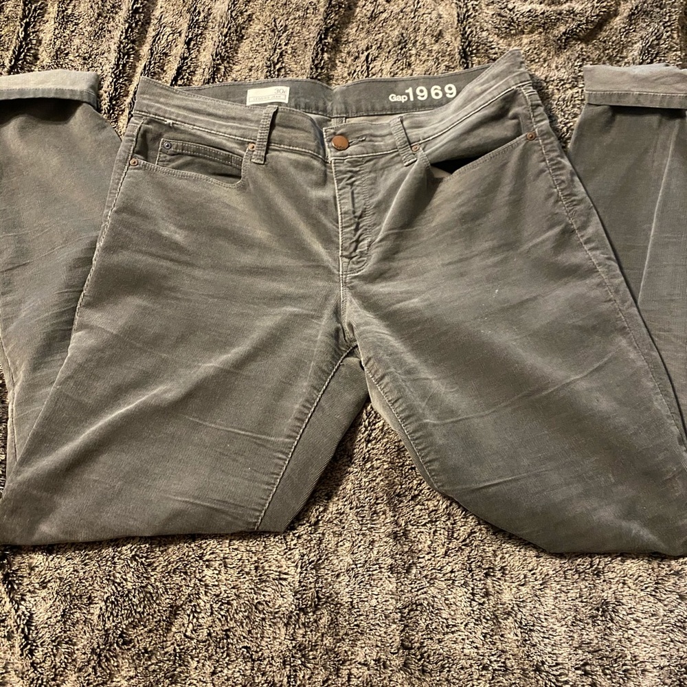 Grey jeggings